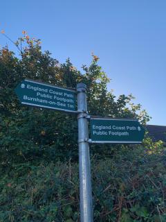 Joining the path at Highbridge at the start of day 3